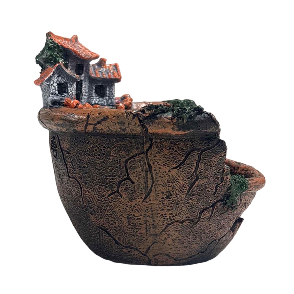 Echeveria Succulent - 다육식물 화분 빈티지 멀티 화분 장식용